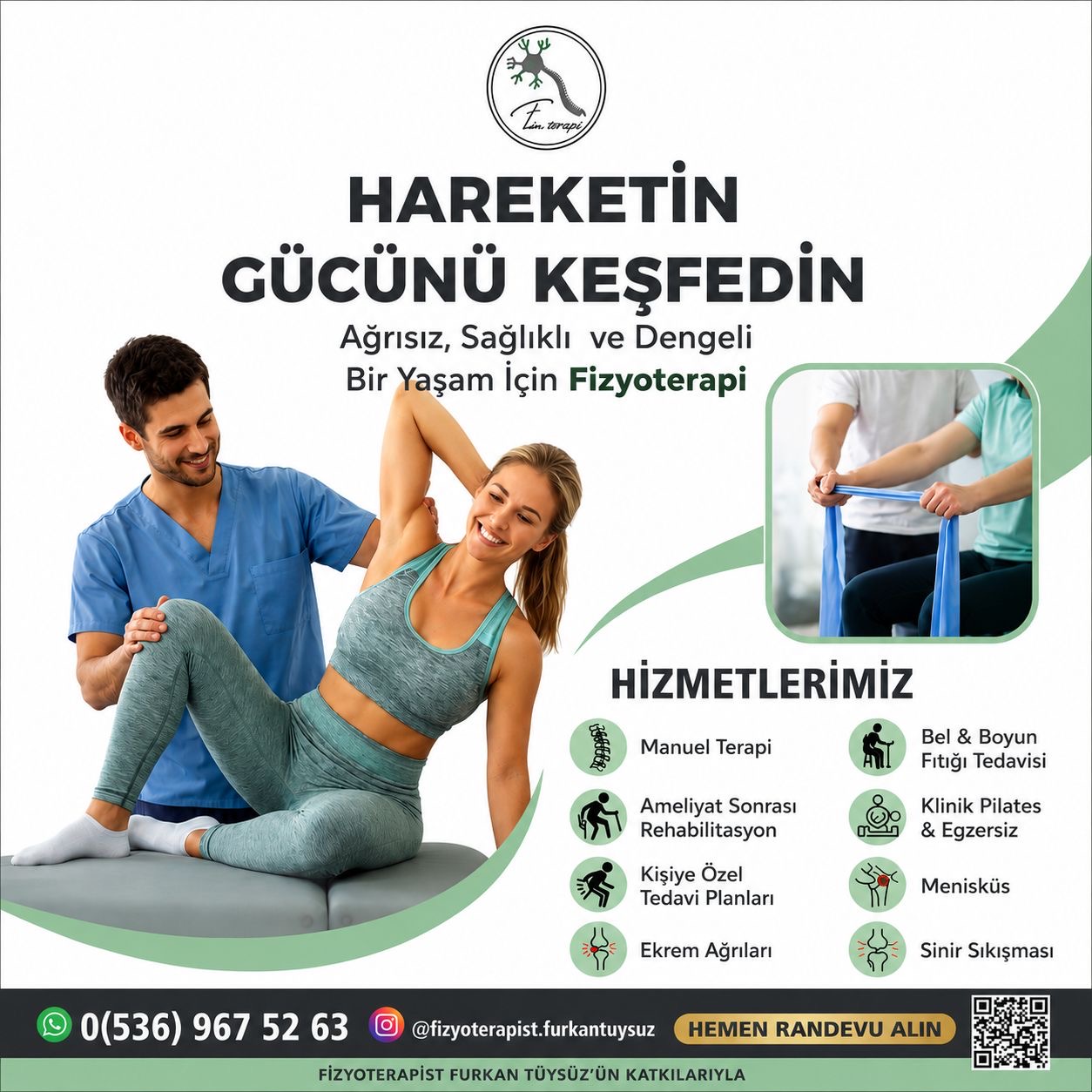 Şanlıurfa - Haliliye / Fizyoterapist / Furkan Tüysüz